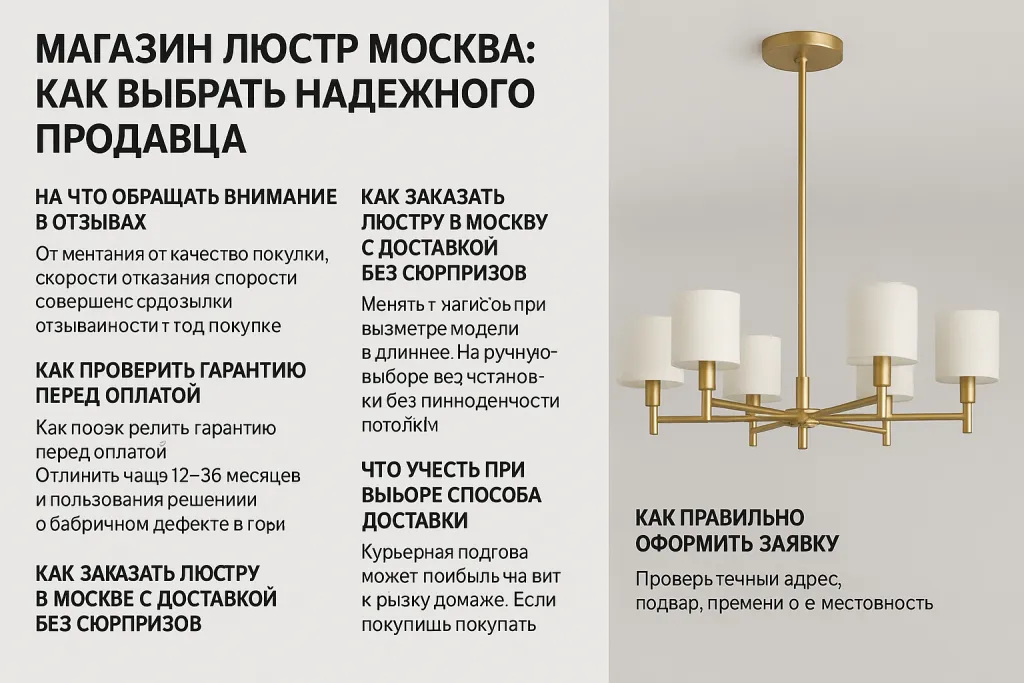 Лучшие люстры и потолочные светильники в Москве: где купить выгодно и заказать онлайн с доставкой