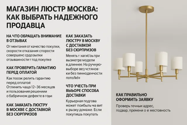 Лучшие люстры и потолочные светильники в Москве: где купить выгодно и заказать онлайн с доставкой